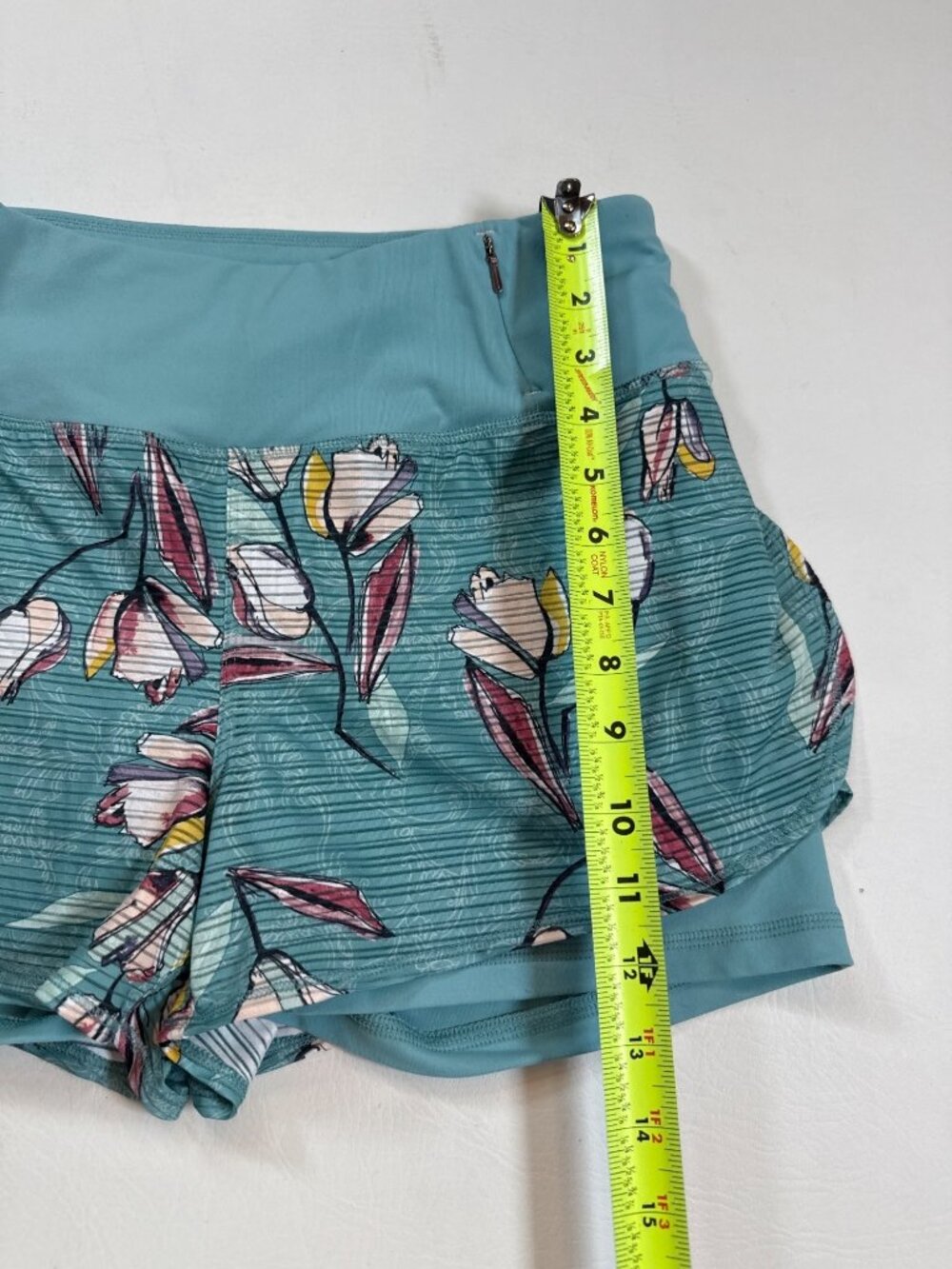 Calia By Carrie Underwood Floral Printed Athletic Shorts S - Picture 3 of 6